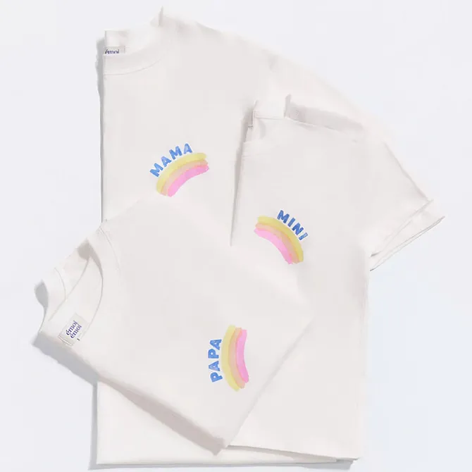 émoi émoi T-shirt Mama Rainbow - M