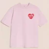 émoi émoi T-shirt Mamie Magique Rose - L