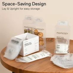 Momcozy Lot de 50 Sachets de Conservation - 180 ml