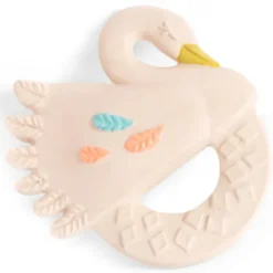 Moulin Roty Anneau de Dentition Caoutchouc Cygne - La Petite Ecole de Danse