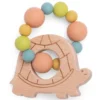 Moulin Roty Anneau de Dentition Trois Petits Lapins - Tortue