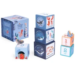 Moulin Roty Cubes Empilables - Les Aventures Paulie