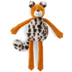 Moulin Roty Doudou Hochet Léopard Taïgo - La Forêt Mawa
