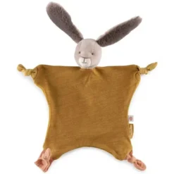 Moulin Roty Doudou Lapin Ocre - Trois Petits Lapin