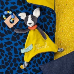 Moulin Roty Doudou Puce Jaune - Puce & Pilou