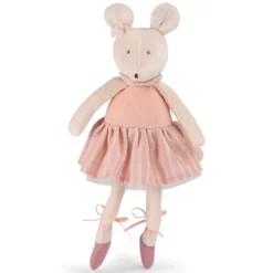 Moulin Roty Peluche Souris Rose - La Petite Ecole de Danse