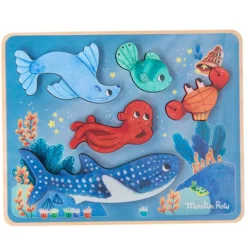 Moulin Roty Puzzle Sensoriel - Les Aventures de Paulie