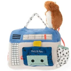 Moulin Roty Radio Cassette Musical - Puce & Pilou