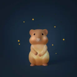 Moulin Roty Veilleuse Hamster - Puce & Pilou