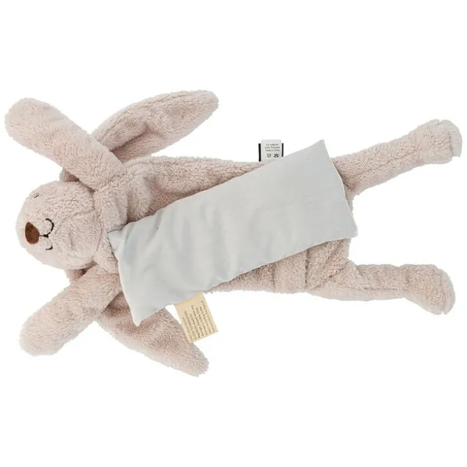 Mr Maria Doudou Chauffant Milo - Gris Clair