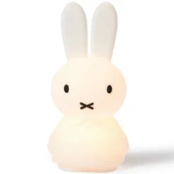 Mr Maria Lampe Miffy Shines Tactile - Blanc