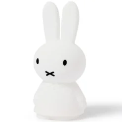 Mr Maria Lampe Miffy Shines Tactile - Blanc