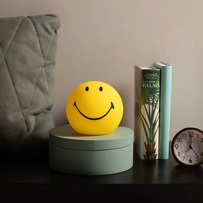 Mr Maria Mini Veilleuse Bundle of Light Smiley - Jaune
