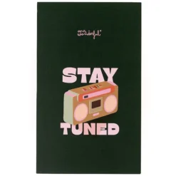 Mr Wonderful Bloc-notes - Stay Tuned