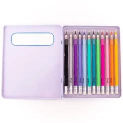 Mr Wonderful Boite de 12 Crayons de Couleur Infinis