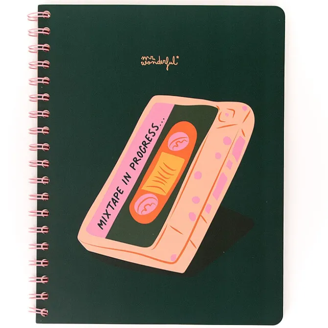 Mr Wonderful Carnet A5 - Mixtape in Progress