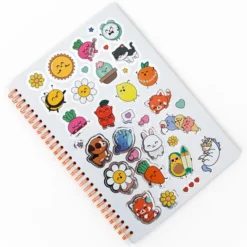 Mr Wonderful Livre de Coloriage avec Feutres et Autocollants - Add Some Colour to Life