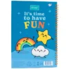 Mr Wonderful Livre de Coloriage et Autocollants - It's Time To Have Fun