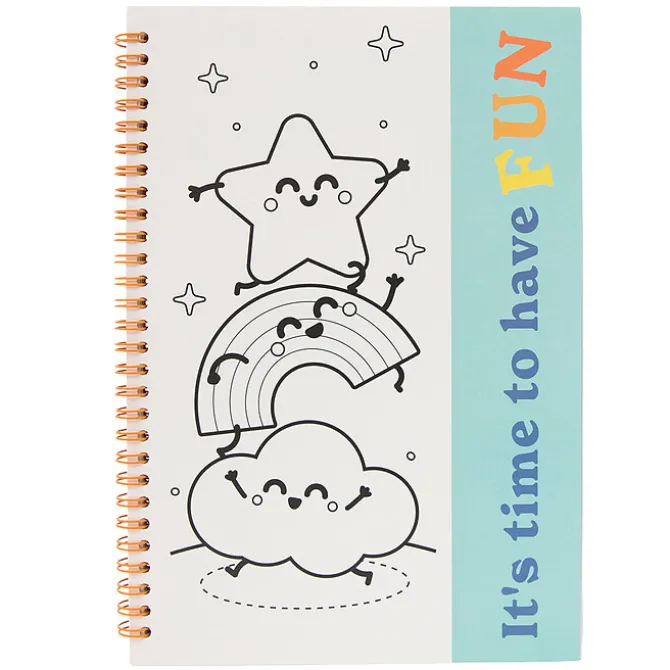 Mr Wonderful Livre de Coloriage et Autocollants - It's Time To Have Fun