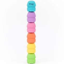Mr Wonderful Lot de 6 Surligneurs Empilables Lazy Bo-Bo