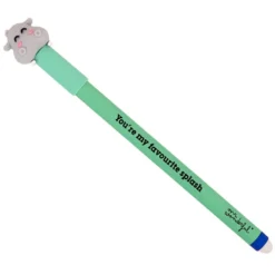 Mr Wonderful Stylo Effaçable Bo-Bo - Hippoppotame You're My Favourite Splash