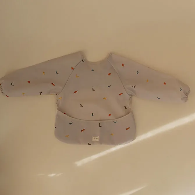 mushie Bavoir à Manches Dinos - 6/24 Mois