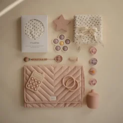 mushie Jouet à Presser Téléphone - Blush