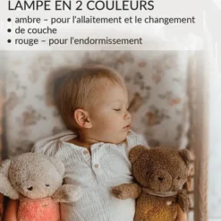 myHummy Peluche Veilleuse Bouillotte Sèche Ourson - Marron