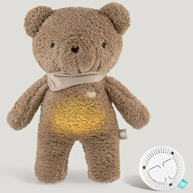 myHummy Peluche Veilleuse Bouillotte Sèche Ourson - Marron