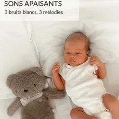 myHummy Peluche Veilleuse Bouillotte Sèche Ourson - Marron