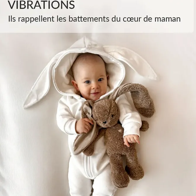 myHummy Peluche Veilleuse Lapin - Beige
