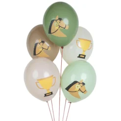 My Little Day Lot de 5 Ballons - Cheval