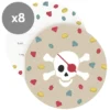 My Little Day Lot de 8 Invitations Pirate