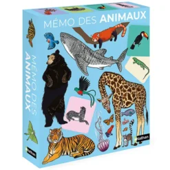 Nathan Editions Mémo des Animaux