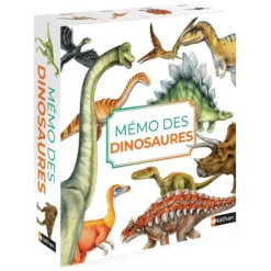 Nathan Editions Mémo des Dinosaures