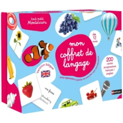 Nathan Editions Mon Coffret de Langage - Tout Petit Montessori