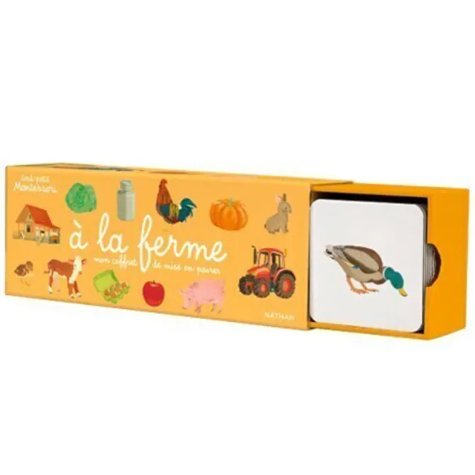 Nathan Editions Mon Coffret de Mise en Paires - A la Ferme