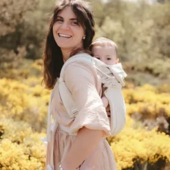 Neobulle Porte-bébé Neo Préformé V3 - Lin Naturel