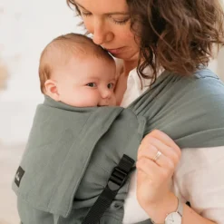 Neobulle Porte-bébé P'tit Evo - Eucalyptus