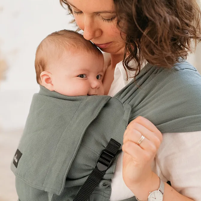 Neobulle Porte-bébé P'tit Evo - Eucalyptus