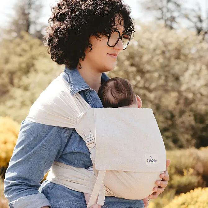 Neobulle Porte-bébé P'tit Evo - Lin Naturel