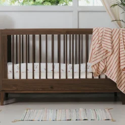 Nina Bien Lit Bébé Evolutif Milan Noyer - 140 x 70 cm