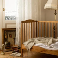 Nina Bien Lit Bébé Evolutif World of One Abuelo Chêne - 140 x 70 cm