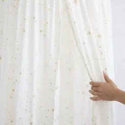 Nobodinoz Ciel de Lit Amour Gold Stella & White - 250 cm