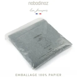 Nobodinoz Doudou Papillon Lin Français - Green Blue