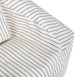 Nobodinoz Fauteuil Chelsea St. Germain - Rayures Bleues