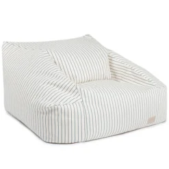 Nobodinoz Fauteuil Chelsea St. Germain - Rayures Bleues