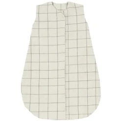 Nobodinoz Gigoteuse Légère L1N0 Charcoal Grid - 6/18 Mois