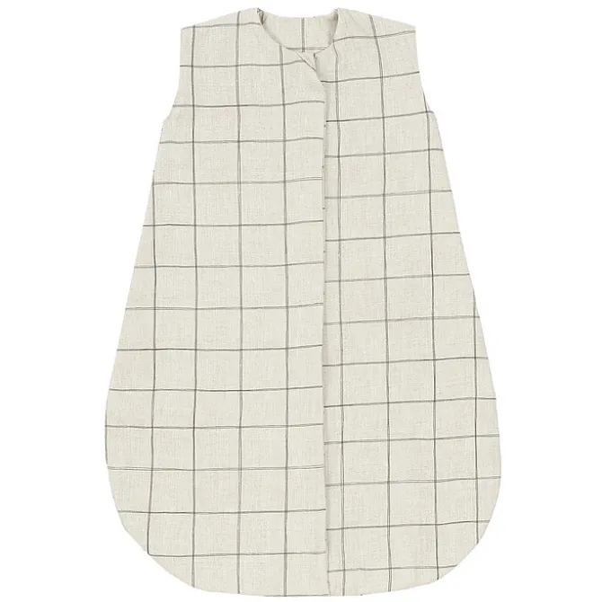 Nobodinoz Gigoteuse Légère L1N0 Charcoal Grid - 6/18 Mois