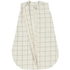 Nobodinoz Gigoteuse Légère L1N0 Charcoal Grid - 6/18 Mois